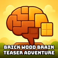 Brick Wood Brain Teaser Adventure - Wood Blocks game