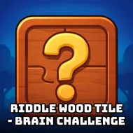 Riddle Wood Tile - Brain Challenge - Wood Blocks game